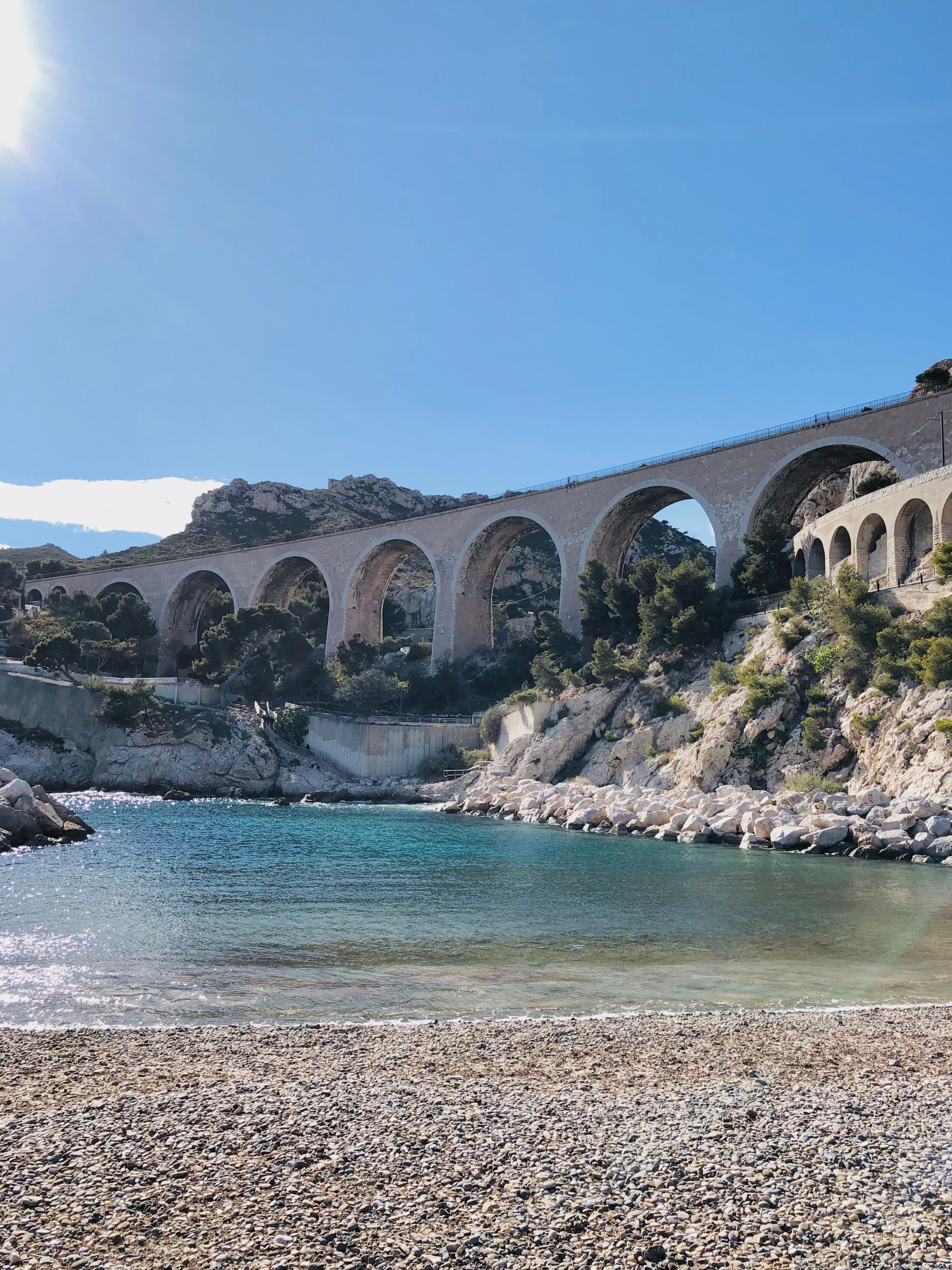 Plage du Fortin, Corbières, Marseille